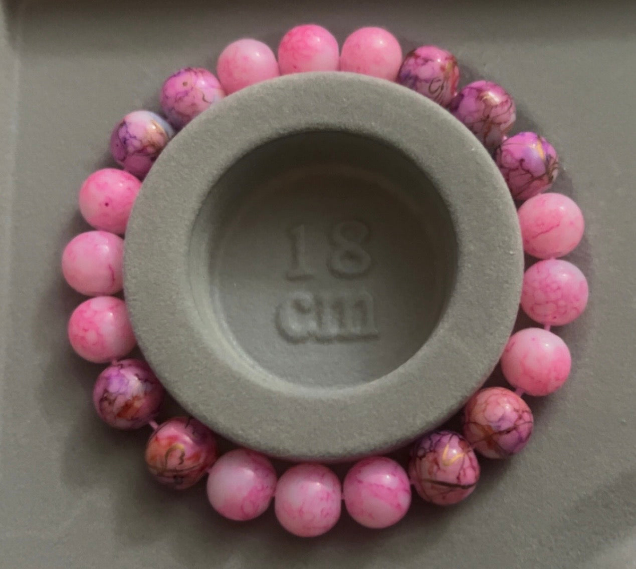 light pink bracelet