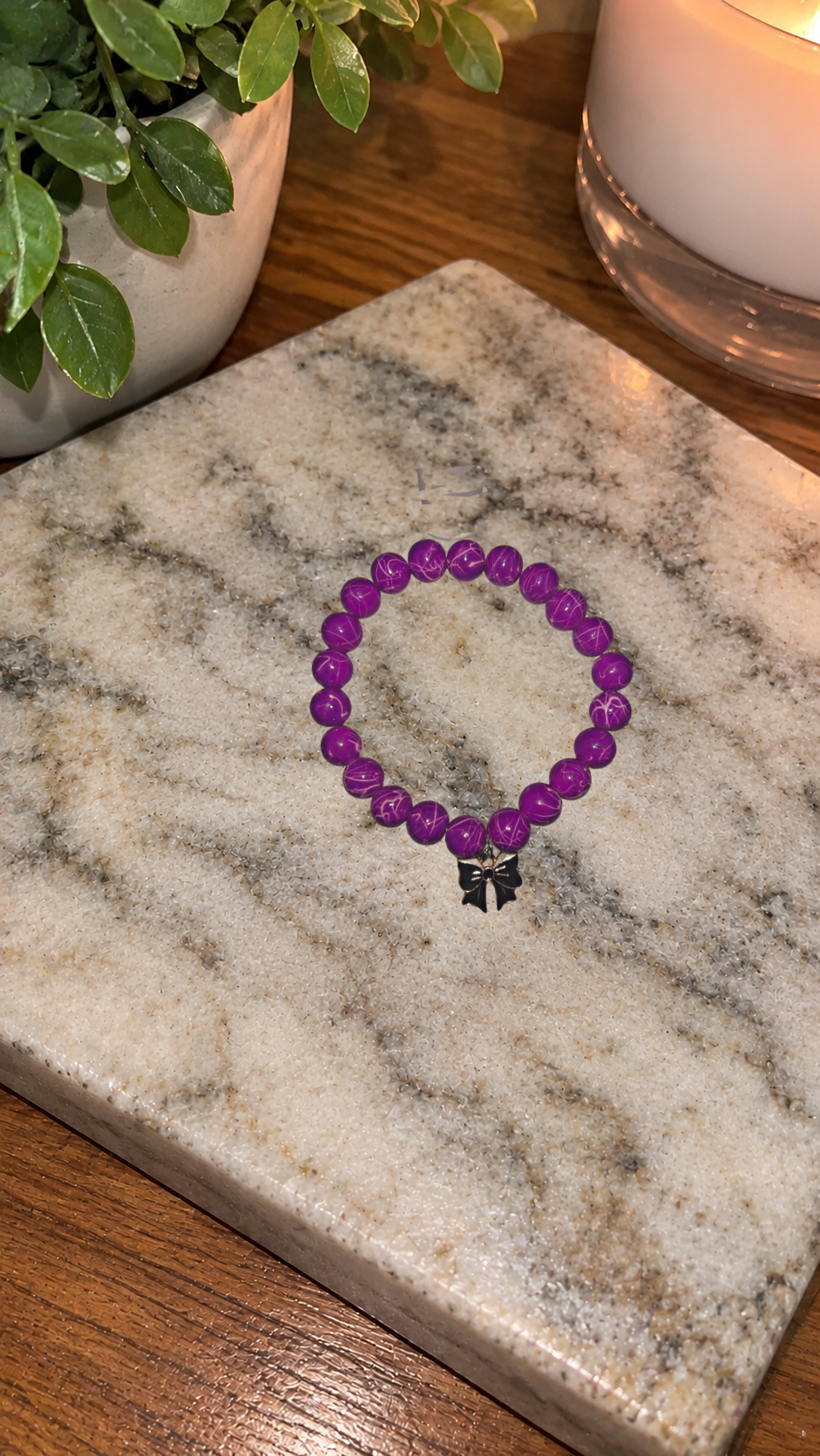 Black & purple